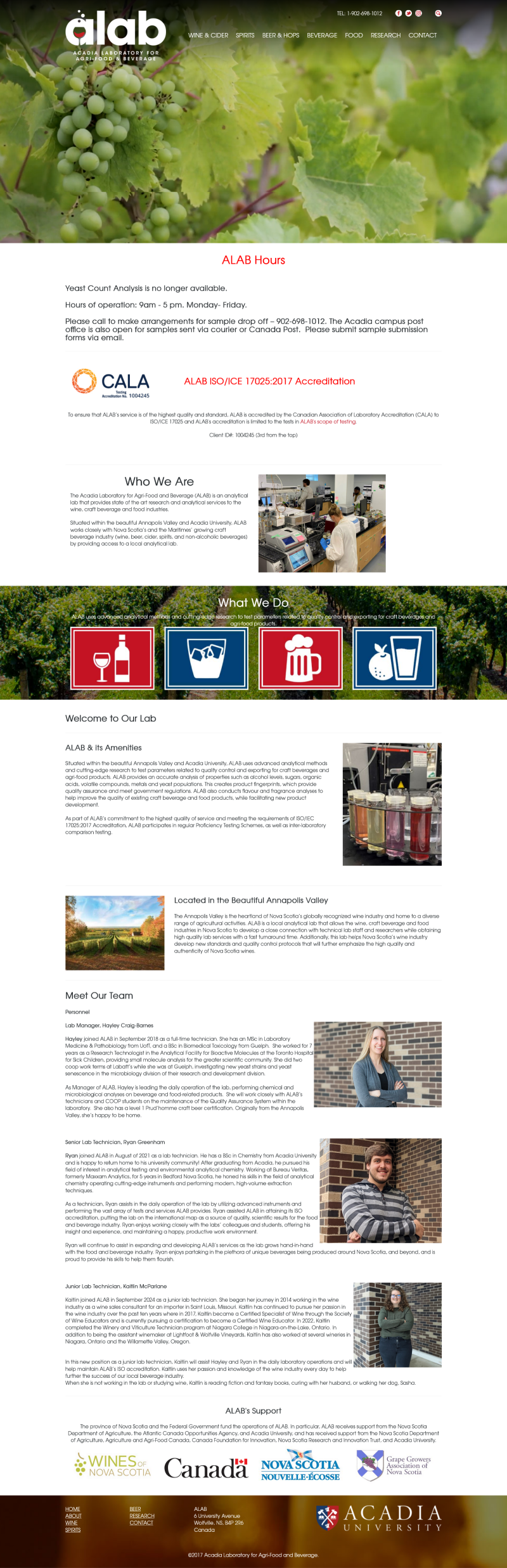 Alab Main Page